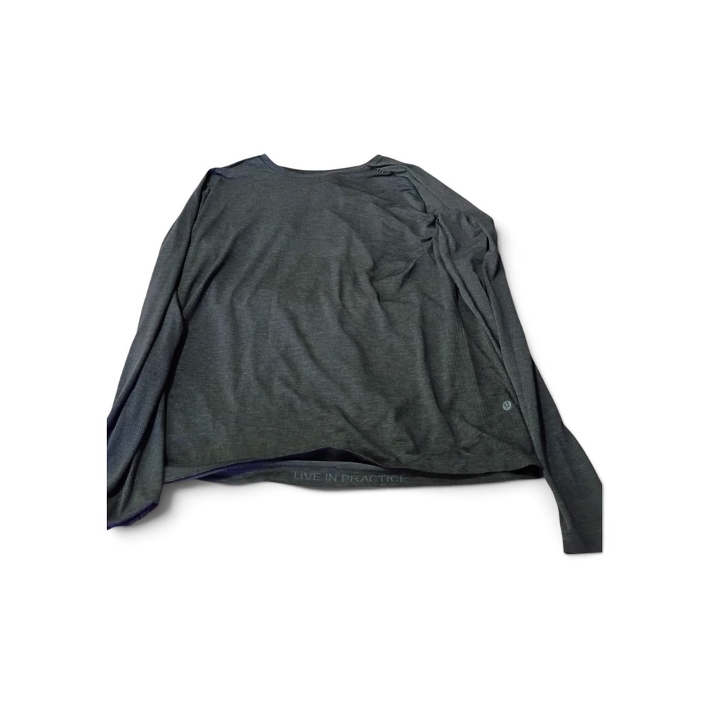Lululemon Metal Vent Tech Long Sleeve Shirt Mens XL Gray Heather Activewear